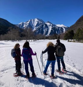 excursions raquetes de neu passet porte puymorens cerdanya amb NaturActiva excursion raquetas de nieve