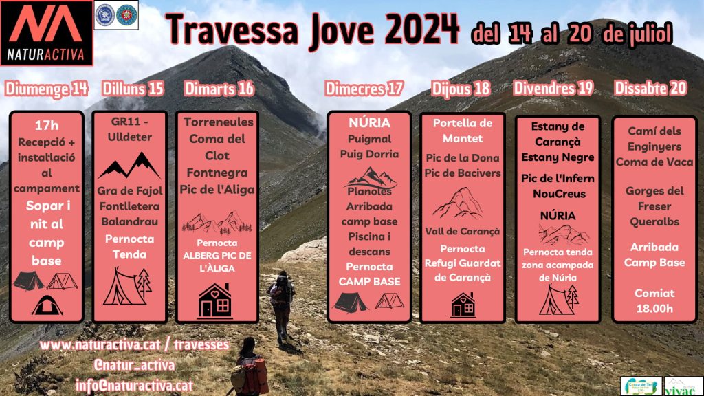 Calendari travessa jove NaturActiva 2024