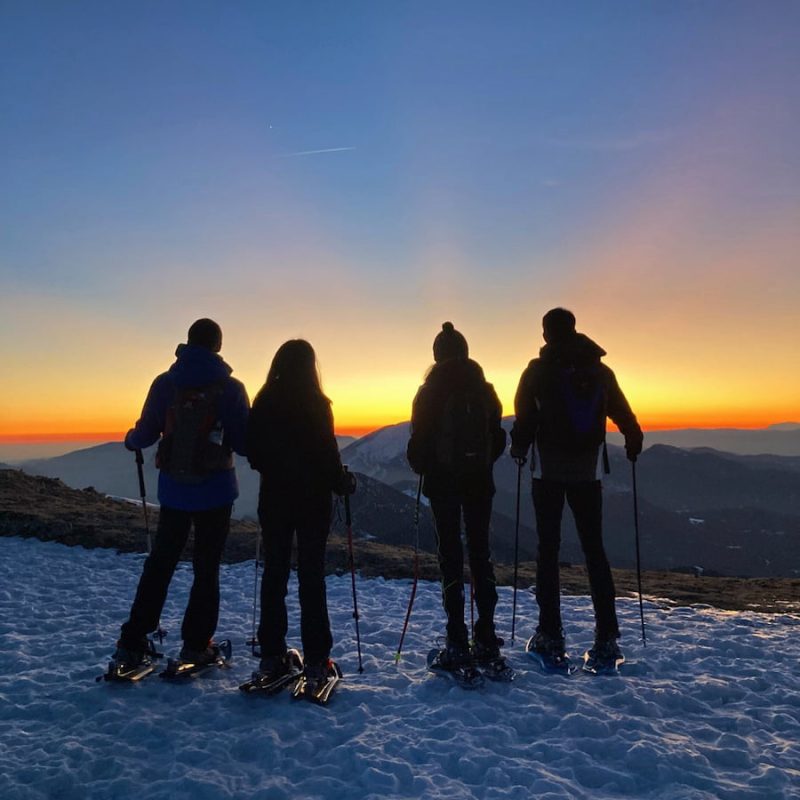 excursions raquetes de neu molina masella niu de l'aliga cerdanya amb NaturActiva excursion raquetas de nieve